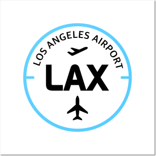 LAX airport Posters and Art